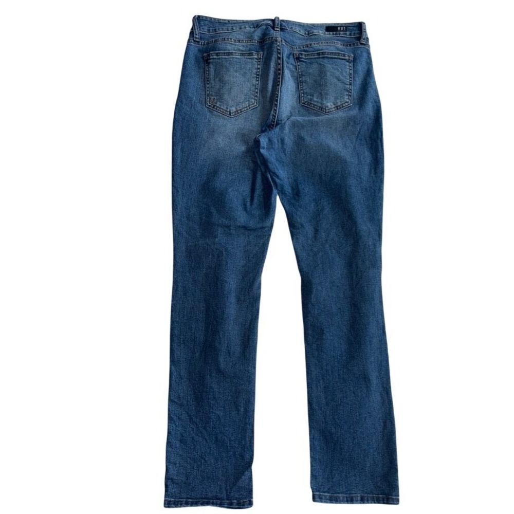 KUT from the Kloth Diana Skinny Jeans Medium Wash Blue High Rise Womens 12 - Picture 5 of 6